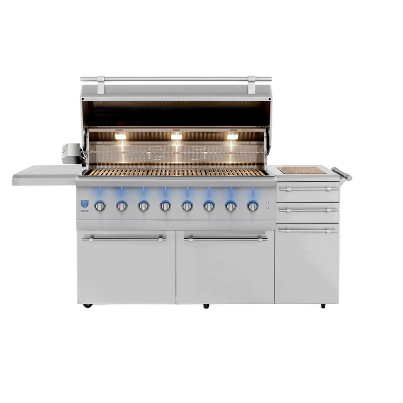 American Made Grill - Encore 54" Hybrid Grill - Natural Gas-United Backyard