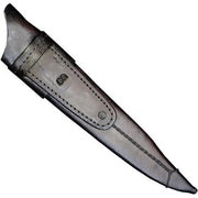 Brazilian Flame - 12" Hunting Jungle Knife Stainless Steel 5mm with Leather Case-United Backyard