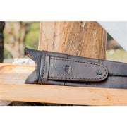 Brazilian Flame - 12" Hunting Jungle Knife Stainless Steel 5mm with Leather Case-United Backyard