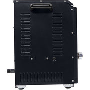 Brazilian Flame - Gas Rotisserie Brazilian Grill, 3 Skewer Unit, No Upper Tray - Black-United Backyard