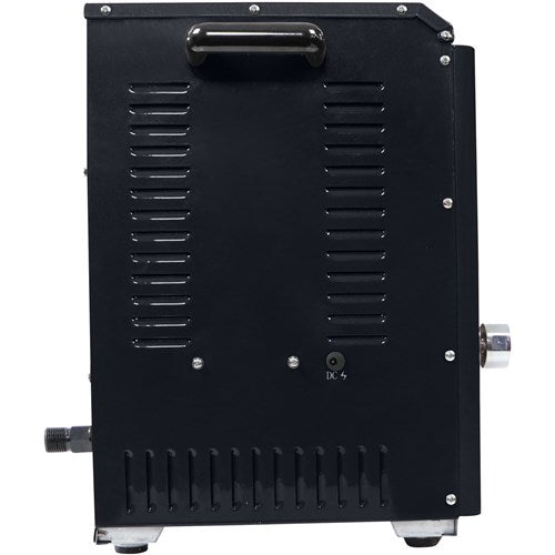 Brazilian Flame - Gas Rotisserie Brazilian Grill, 3 Skewer Unit, No Upper Tray - Black-United Backyard