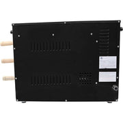 Brazilian Flame - Gas Rotisserie Brazilian Grill, 3 Skewer Unit, Upper Tray INCLUDED - Black-United Backyard