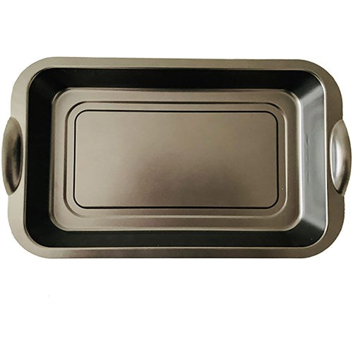 Brazilian Flame - Gas Rotisserie Brazilian Grill, 5 Skewer Unit, Upper Tray INCLUDED - Black-United Backyard