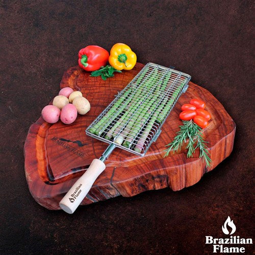 Brazilian Flame - Kit Grill Basket Includes 3 Baskets-United Backyard