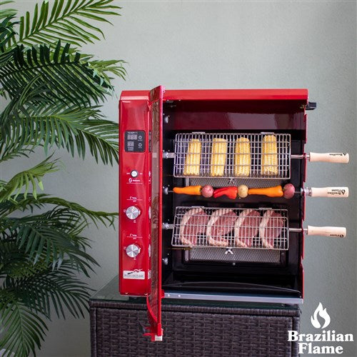 Brazilian Flame - Kit Grill Basket Includes 3 Baskets-United Backyard