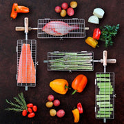 Brazilian Flame - Kit Grill Basket Includes 3 Baskets-United Backyard