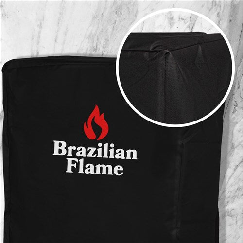 Brazilian Flame - Rotisserie Grill Cover Fits all 3 Skewer Grills - PVC Coated Polyester-United Backyard