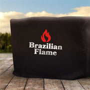 Brazilian Flame - Rotisserie Grill Cover Fits all 3 Skewer Grills - PVC Coated Polyester-United Backyard