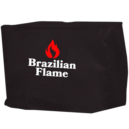 Brazilian Flame - Rotisserie Grill Cover Fits all 3 Skewer Grills - PVC Coated Polyester-United Backyard