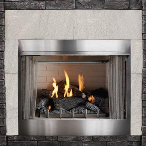 BroilMaster - Empire Carol Rose 42" Millivolt, 50K BTU Outdoor Traditional Premium Fireplace-United Backyard