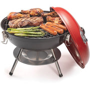 Cuisinart Grill - 14" Charcoal Grill Red/Black - Red/Black-United Backyard