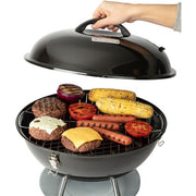 Cuisinart Grill - 16" Charcoal Grill, Steel cooking Grate, Dual Venting - Black-United Backyard