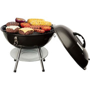 Cuisinart Grill - 16" Charcoal Grill, Steel cooking Grate, Dual Venting - Black-United Backyard