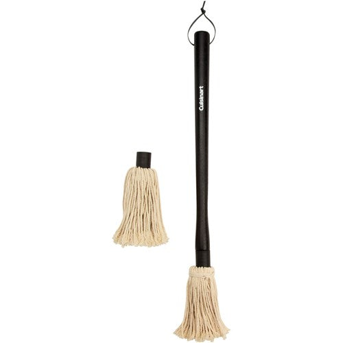 Cuisinart Grill - 18" BBQ Basting Mop Brush, Extra Mop Brush Head Included-United Backyard