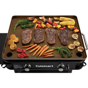 Cuisinart Grill - 28" Outdoor Gas Griddle, 644 Sq. Inches of Flat Top Cooking, Folds - Black-United Backyard