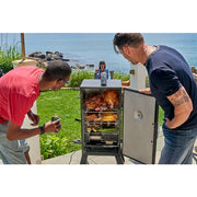 Cuisinart Grill - 30" Vertical Electric Smoker, 1500 Watt, 548 Sq In of Cooking Space - Black-United Backyard