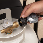 Cuisinart Grill - 36" 4 Burner Gas Griddle, 760 sq inches, Removeable Side Tables - Black-United Backyard