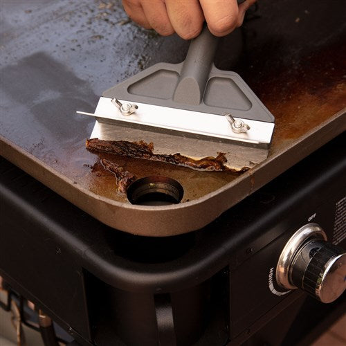 Cuisinart Grill - 36" 4 Burner Gas Griddle, 760 sq inches, Removeable Side Tables - Black-United Backyard