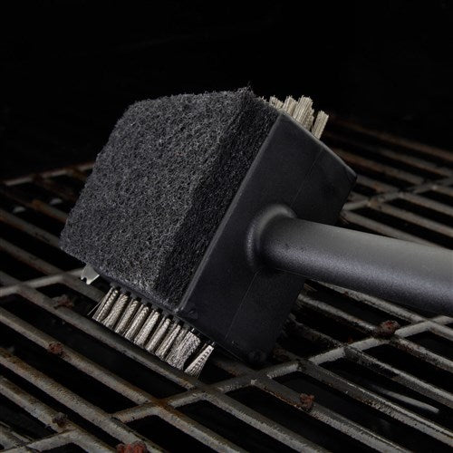 Cuisinart Grill - 4-IN-1 Grill Cleaning Brush 18" Handle-United Backyard