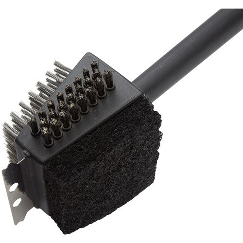 Cuisinart Grill - 4-IN-1 Grill Cleaning Brush 18" Handle-United Backyard