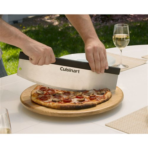 Cuisinart Grill - Alfrescamore Quick Cut Pizza Cutter, 15" Rocking Blade-United Backyard
