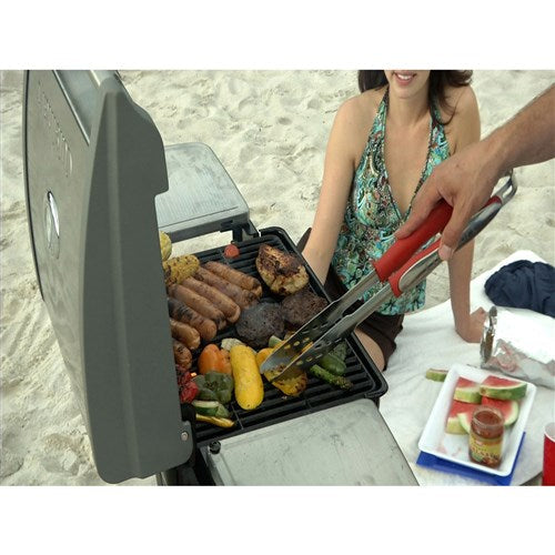 Cuisinart Grill - All Foods Roll-Away Gas Grill - Silver-United Backyard