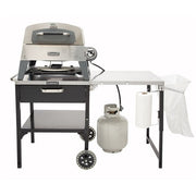 Cuisinart Grill - Aluminum Folding Prep Table 48" x 24" , Cover Included-United Backyard