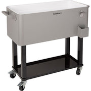 Cuisinart Grill - CCC-3517Cuisinart 80 Qt Outdoor Cooler Cart, Dual Sided Lid, 4 Wheels-United Backyard