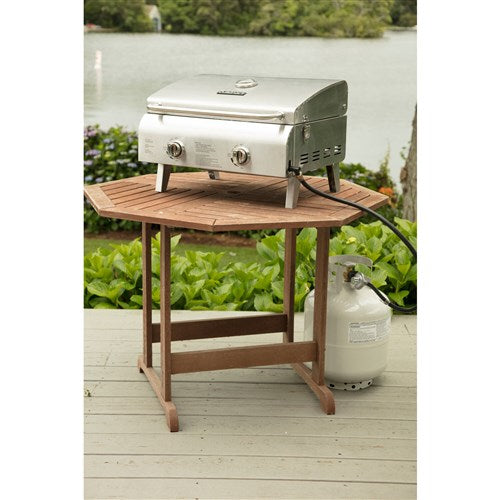 Cuisinart Grill - Chef's Style Tabletop Grill - Silver-United Backyard