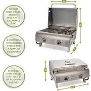 Cuisinart Grill - Chef's Style Tabletop Grill - Silver-United Backyard