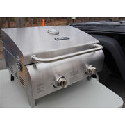 Cuisinart Grill - Chef's Style Tabletop Grill - Silver-United Backyard