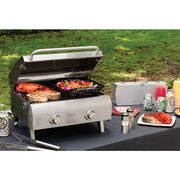 Cuisinart Grill - Chef's Style Tabletop Grill - Silver-United Backyard
