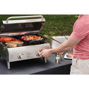 Cuisinart Grill - Chef's Style Tabletop Grill - Silver-United Backyard