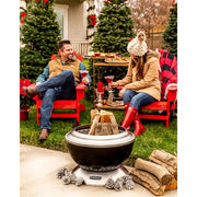 Cuisinart Grill - Cleanburn Outdoor Fire Pit, Smokeless, Easy Clean Ash Tray - Stainless-United Backyard
