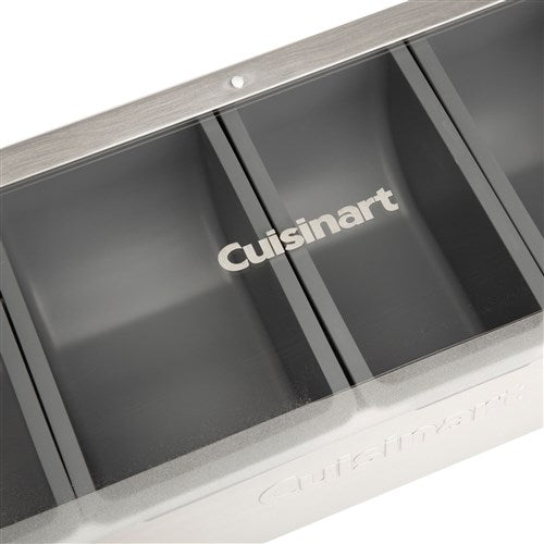 Cuisinart Grill - Condiment & Topping Station for Pizza, Omelets, Burgers, Tacos & More-United Backyard