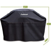 Cuisinart Grill - Cuisinart Grill Cover 65" Rectangle - Black-United Backyard