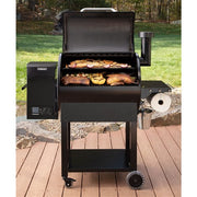 Cuisinart Grill - Deluxe Wood Pellet Grill & Smoker, 8 in 1 Cooking Capabilities-United Backyard