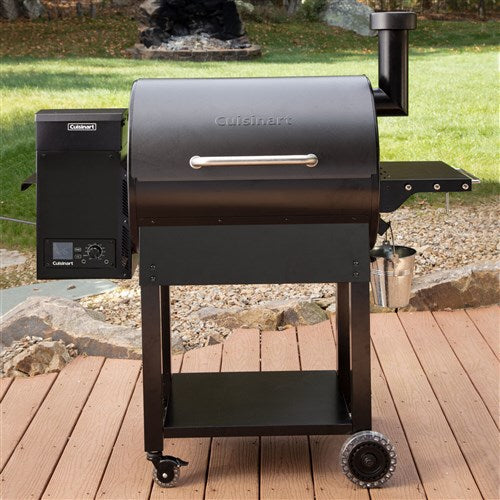Cuisinart Grill - Deluxe Wood Pellet Grill & Smoker, 8 in 1 Cooking Capabilities-United Backyard