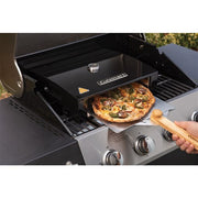 Cuisinart Grill - Grill Top Pizza Oven Kit, Sits on Grill, Includes 12" Pizza Peel - Cordierite Stone-United Backyard