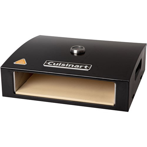 Cuisinart Grill - Grill Top Pizza Oven Kit, Sits on Grill, Includes 12" Pizza Peel - Cordierite Stone-United Backyard