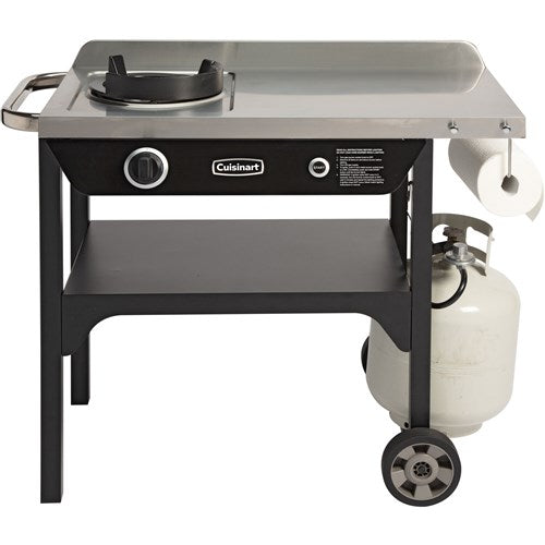 Cuisinart Grill - Outdoor Wok Station, Wok Burner, Prep Space-United Backyard