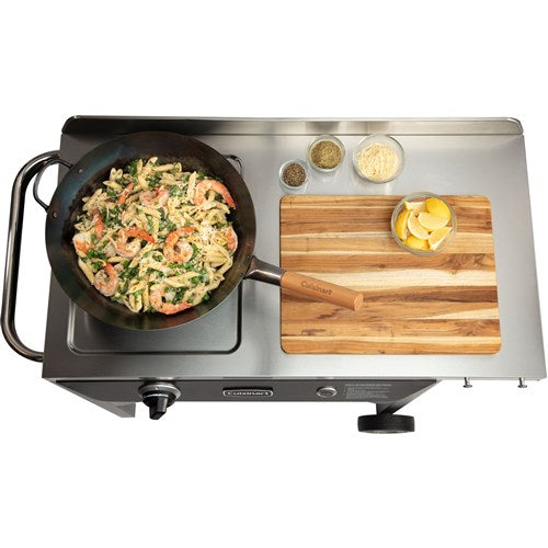 Cuisinart Grill - Outdoor Wok Station, Wok Burner, Prep Space-United Backyard