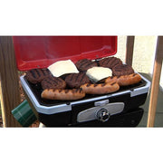 Cuisinart Grill - Petit Gourmet Gas Grill with Versa Stand - Red-United Backyard