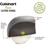 Cuisinart Grill - Pizza Wheel Cutter, 4" Stainless Steel Blade-United Backyard