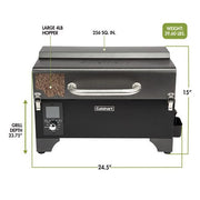 Cuisinart Grill - Portable Wood Pellet Grill, 8 in 1 Cooking Capabilities-United Backyard