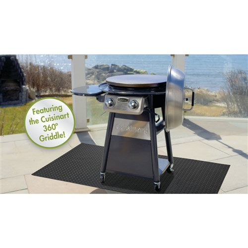 Cuisinart Grill - Premium Deck and Patio Grill Mat, 65 x 36 Inches - Durable PVC-United Backyard