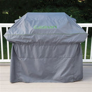 Cuisinart Grill - Premium Lightweight 60" Grill Cover, Ripstop Fabric, Drawstrings - Grey-United Backyard