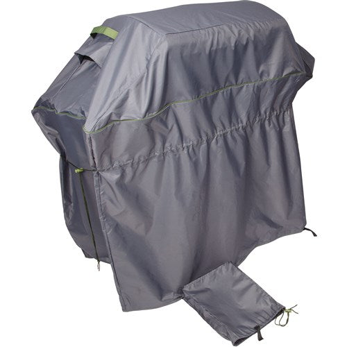 Cuisinart Grill - Premium Lightweight 60" Grill Cover, Ripstop Fabric, Drawstrings - Grey-United Backyard