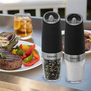 Cuisinart Grill - Salt & Pepper Gravity Mill, Adjustable Coarseness, LED light-United Backyard