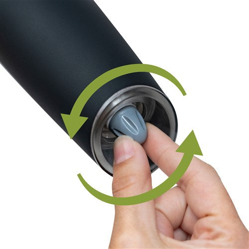 Cuisinart Grill - Salt & Pepper Gravity Mill, Adjustable Coarseness, LED light-United Backyard